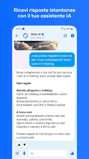 Messenger screenshot