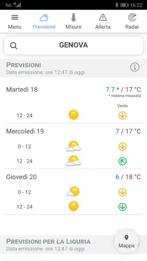 Meteo 3R screenshot