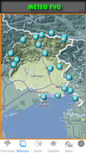 METEO FVG screenshot