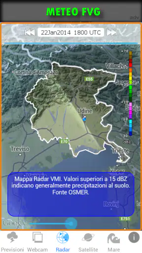 METEO FVG screenshot