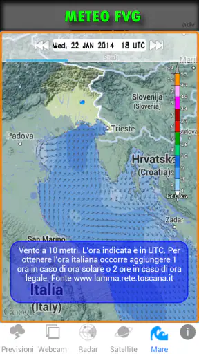 METEO FVG screenshot