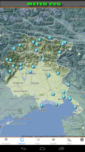 METEO FVG screenshot