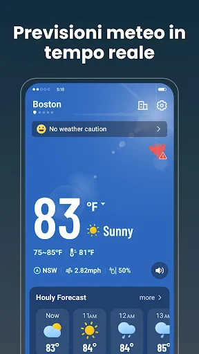 Meteo in tempo reale screenshot
