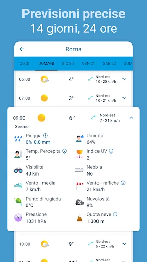 Meteo Previsioni - Meteored screenshot
