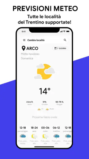 Meteo Trentino screenshot