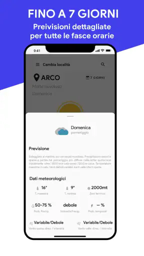 Meteo Trentino screenshot
