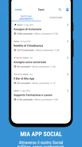 MIA App screenshot