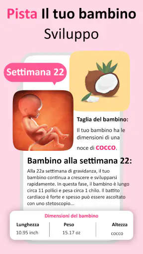 Mia Gravidanza per Settimana screenshot