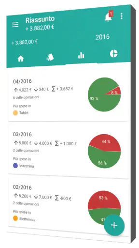 Mie Finanze screenshot