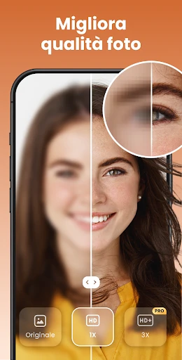 Migliora Foto AI - AI Enhancer screenshot