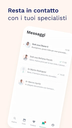 MioDottore: Prenota una visita screenshot