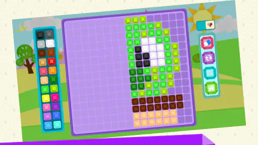 Mirror Mosaic : Symmetry Art screenshot