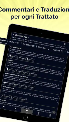 Mishnà - Italiano & Ebraico screenshot