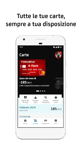 Mobile Banking UniCredit screenshot