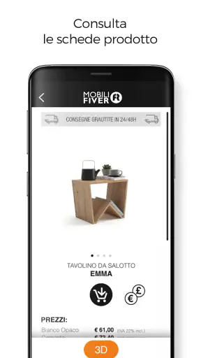 Mobili Fiver screenshot