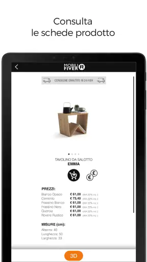 Mobili Fiver screenshot