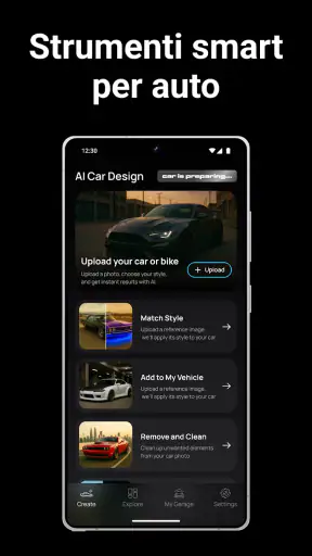 ModsTune – AI Car Designer screenshot