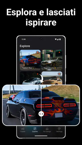 ModsTune – AI Car Designer screenshot