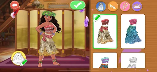 Mondo Disney da Colorare screenshot