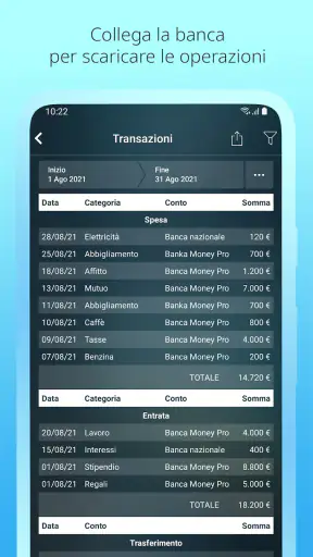Money Pro: Soldi e Spese screenshot