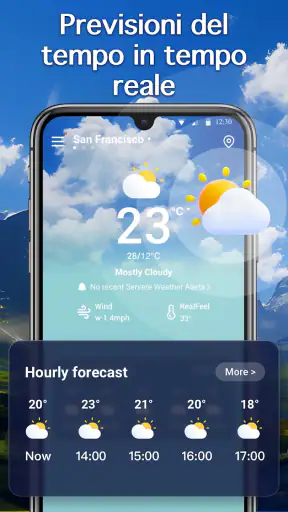 Monitoraggio Meteo screenshot