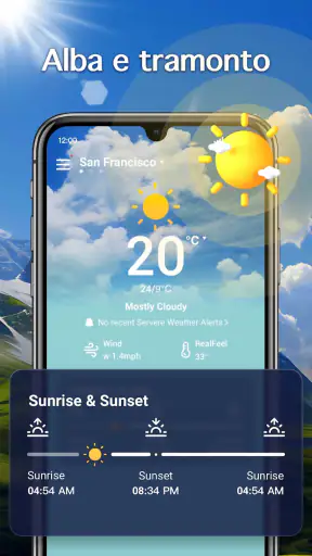 Monitoraggio Meteo screenshot