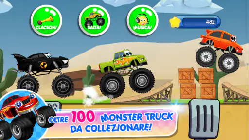 Monster Trucks Game for Kids 2 screenshot