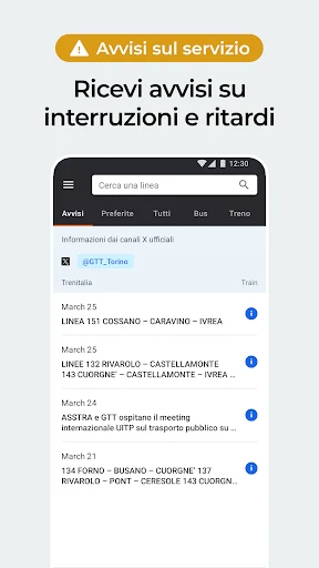 Moovit: Orari di Bus e Treni screenshot