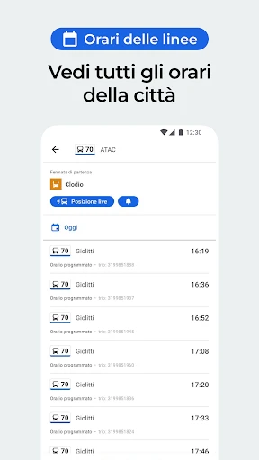 Moovit: Orari di Bus e Treni screenshot