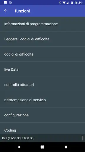 MotoScan per BMW moto screenshot
