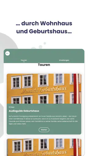 Mozart Museen, Salzburg screenshot