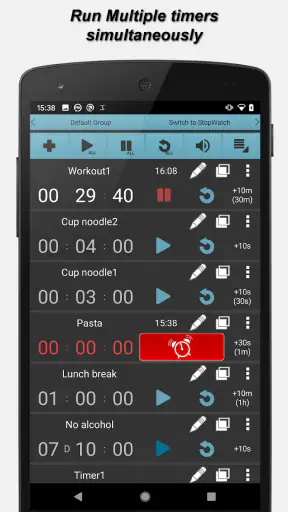 Multi Timer screenshot