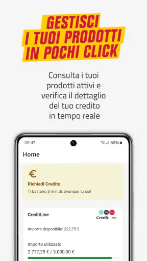 My Cofidis screenshot