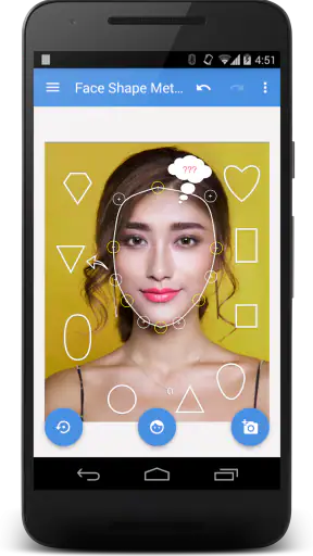 My Face Shape Meter and frames screenshot