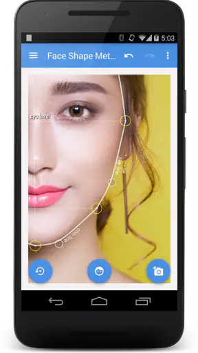 My Face Shape Meter and frames screenshot