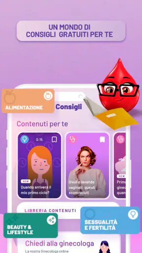 My Lines, calendario mestruale screenshot