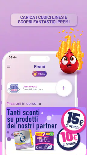 My Lines, calendario mestruale screenshot