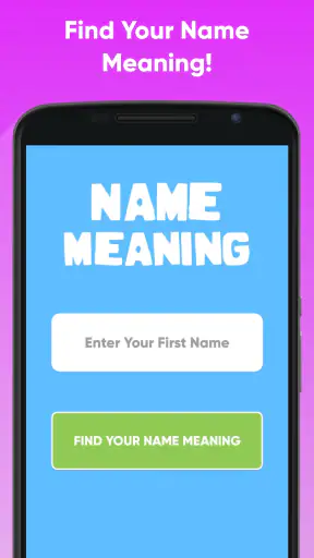 My Name Meaning screenshot
