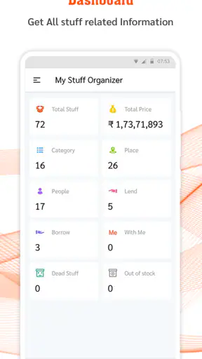 My Stuff Organizer screenshot