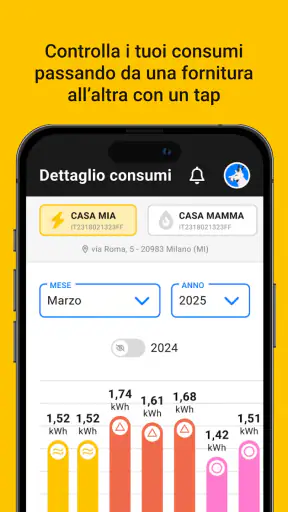 MyFastweb Energia screenshot