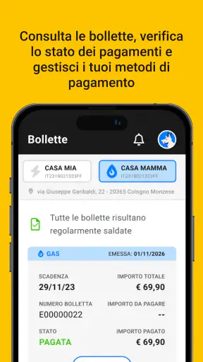 MyFastweb Energia screenshot
