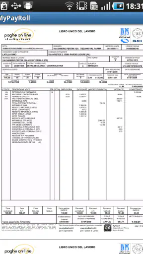 MyPayRoll screenshot