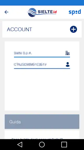 MySielteID screenshot