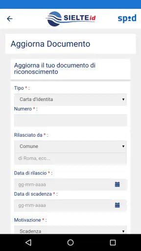 MySielteID screenshot