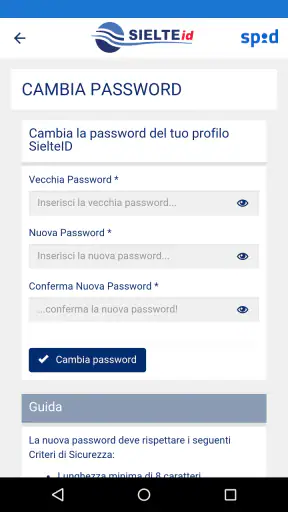 MySielteID screenshot