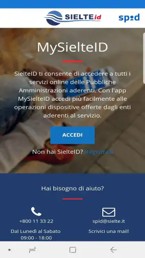 MySielteID screenshot