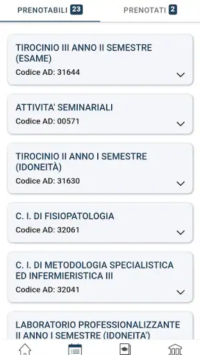 MyUniNa screenshot
