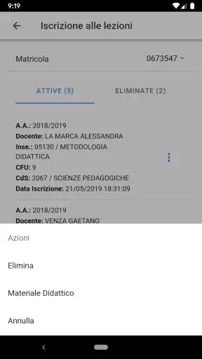 MyUniPa screenshot
