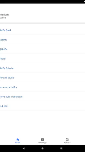 MyUniPa screenshot