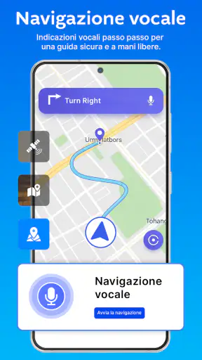 Navigatore GPS e mappe vocali screenshot